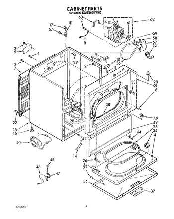 Diagram for KGYE560WHT0