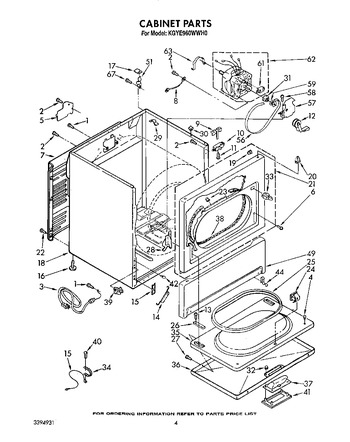 Diagram for KGYE960WAL0