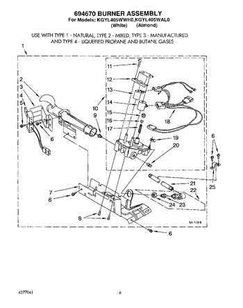 Diagram for KGYL405WAL0