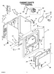 Diagram for 02 - Cabinet Parts