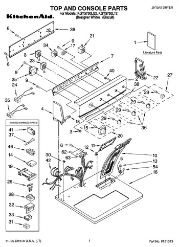 Diagram for KGYS750LT2