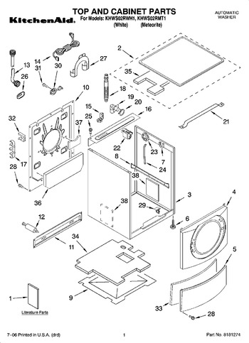 Diagram for KHWS02RMT1