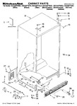 Diagram for 01 - Cabinet Parts