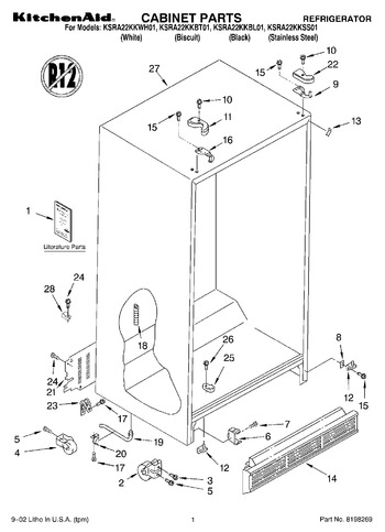 Diagram for KSRA22KKSS01