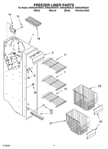 Diagram for KSRA22KKSS01