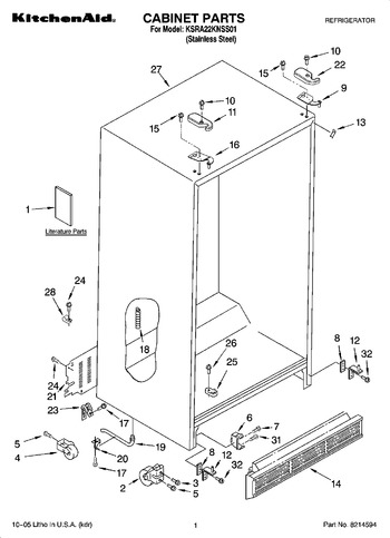 Diagram for KSRA22KNSS01