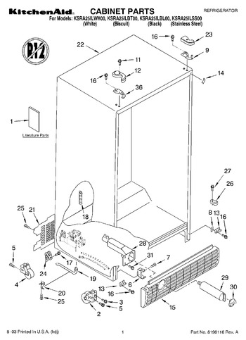 Diagram for KSRA25ILBT00