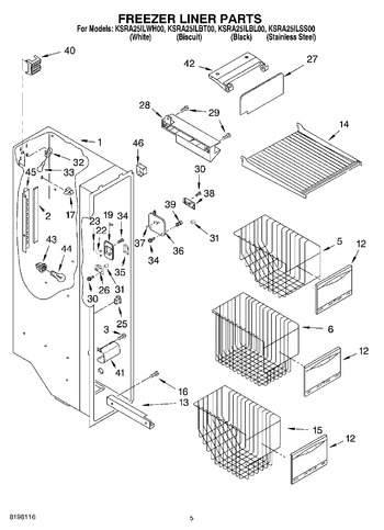 Diagram for KSRA25ILBT00