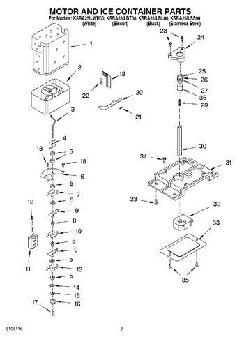 Diagram for KSRA25ILBT00