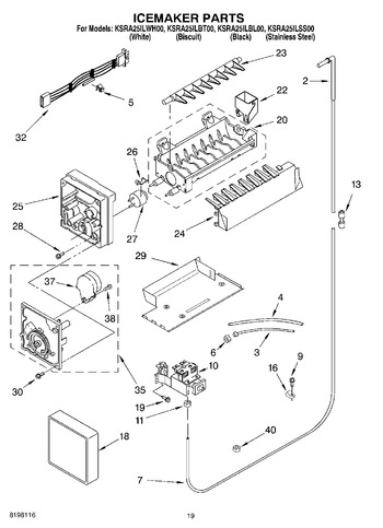 Diagram for KSRA25ILBT00