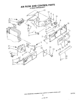 Diagram for KSRF22DSWHY1