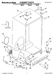 Diagram for 01 - Cabinet Parts