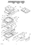 Diagram for 05 - Refrigerator Shelf Parts