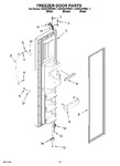 Diagram for 08 - Freezer Door Parts