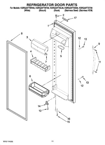 Diagram for KSRG22FTBL00