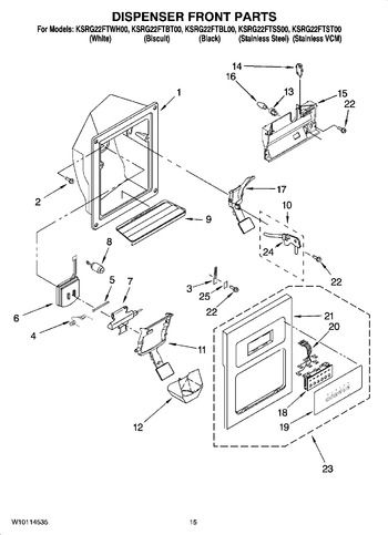 Diagram for KSRG22FTBL00