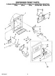 Diagram for 09 - Dispenser Front Parts