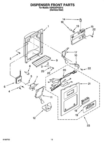 Diagram for KSRG25FKSS15