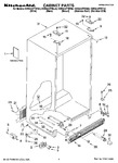 Diagram for 01 - Cabinet Parts