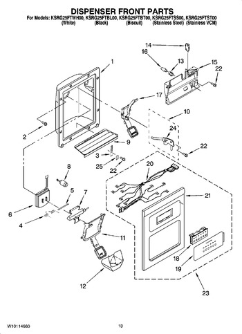 Diagram for KSRG25FTSS00