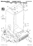 Diagram for 01 - Cabinet Parts