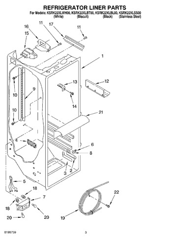 Diagram for KSRK22XLSS00