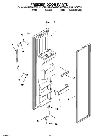 Diagram for KSRL25FRWH00