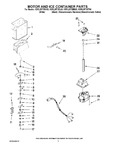 Diagram for 05 - Motor And Ice Container Parts