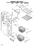 Diagram for 04 - Freezer Liner Parts