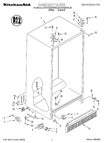 Diagram for KSRP22KFWH00