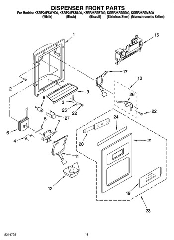 Diagram for KSRP25FSBT00