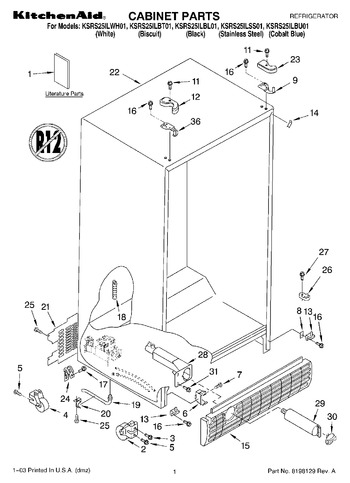 Diagram for KSRS25ILBT01