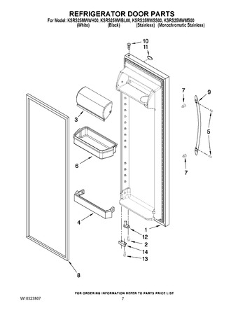 Diagram for KSRS25MWSS00