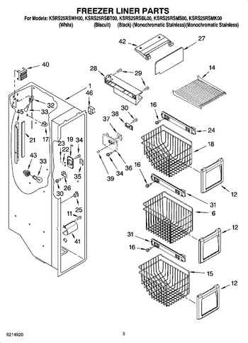 Diagram for KSRS25RSBL00