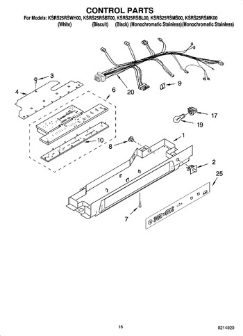 Diagram for KSRS25RSWH00