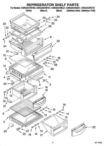 Diagram for KSRU25CRBL01