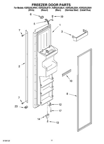 Diagram for KSRU25ILWH01