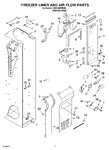 Diagram for 08 - Freezer Liner And Air Flow Parts