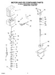 Diagram for 09 - Motor And Ice Container Parts