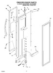 Diagram for 11 - Freezer Door Parts