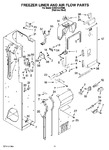 Diagram for 08 - Freezer Liner And Air Flow Parts