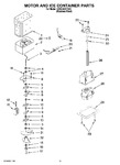 Diagram for 09 - Motor And Ice Container Parts