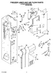 Diagram for 08 - Freezer Liner And Air Flow Parts