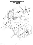 Diagram for 12 - Dispenser And Front Parts