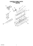 Diagram for 05 - Control Panel Parts