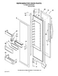 Diagram for 10 - Refrigerator Door Parts