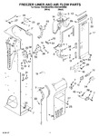 Diagram for 08 - Freezer Liner And Air Flow Parts