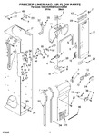 Diagram for 08 - Freezer Liner And Air Flow Parts