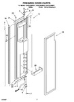 Diagram for 11 - Freezer Door Parts