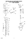 Diagram for 09 - Motor And Ice Container Parts